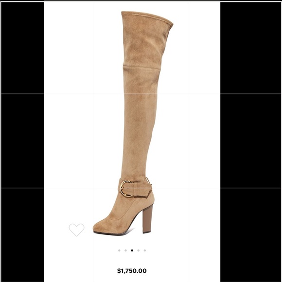 Giuseppe Zanotti. Knee High Boots. Beige color. - Picture 2 of 10
